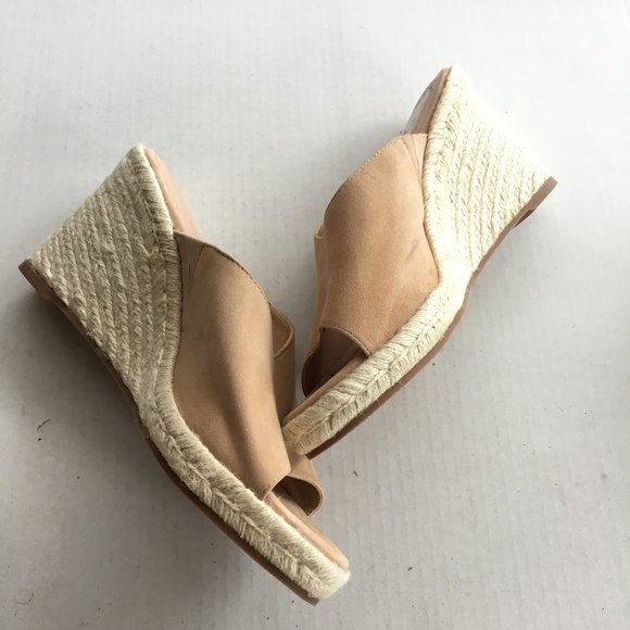 NEW Stuart Weitzman Wonda Suede Espadrilles Wedge - Picture 6 of 7